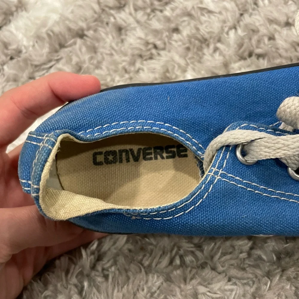 Converse All Star Youth Blue Sneakers US 3
